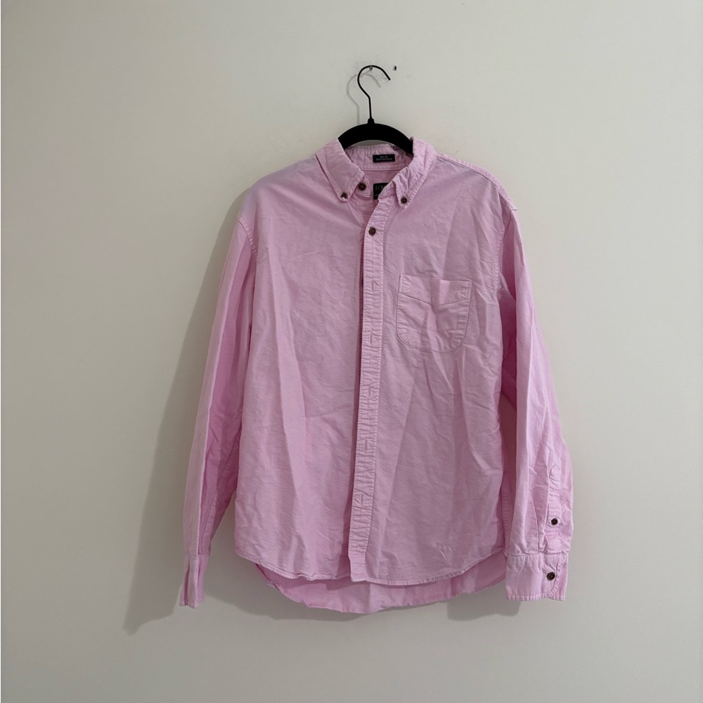 J. Crew Light Pink Casual Button Down Shirt